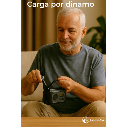 EverSafe™ Radio de Emergencias 7 en 1