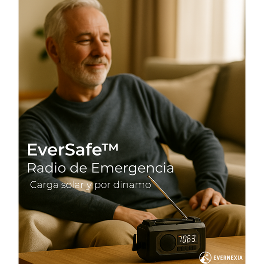 EverSafe™ Radio de Emergencias 7 en 1